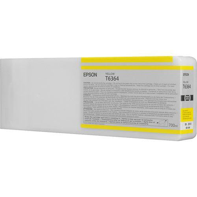 Kartuçë boje Epson T6364 UltraChrome HDR, 700ml, e verdhë