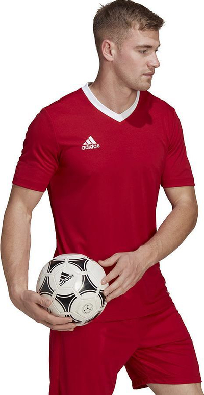 Fanellë futbolli Adidas Entrada 22 JSY Y H61736, për burra, e kuqe