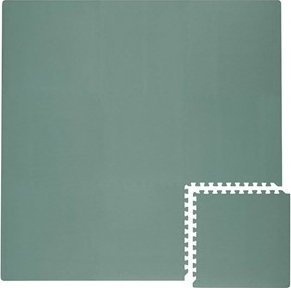 Tapet loje Toddlekind Classic Puzzle Playmat, shkumë EVA, puzzle për fëmijë, i gjelbër