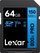 Kartë memorie Lexar Professional 800x PRO, 64GB, SDXC UHS I