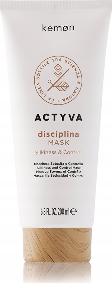 Maskë flokësh Kemon Actyva Disciplina, për flokë të ashpër edhe të çrregullt, 200 ml