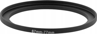Unazë montimi e kundërt JJC FreePower, 67mm në 77mm, alumini, e zezë