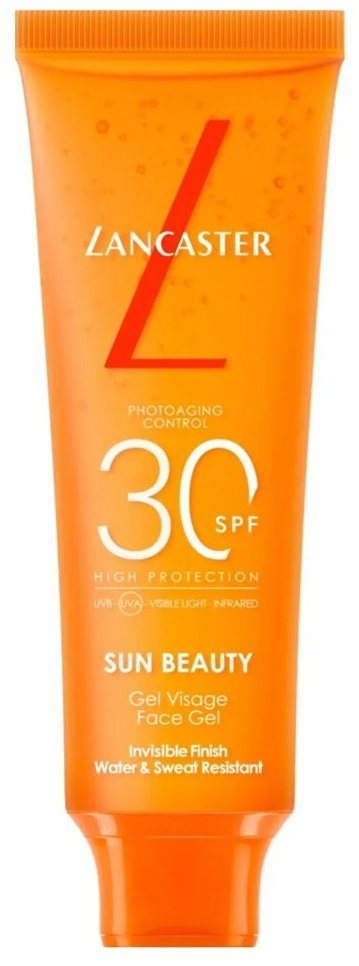 Xhel fytyre Lancaster Sun Beauty, SPF 30, 50ml, portokalli