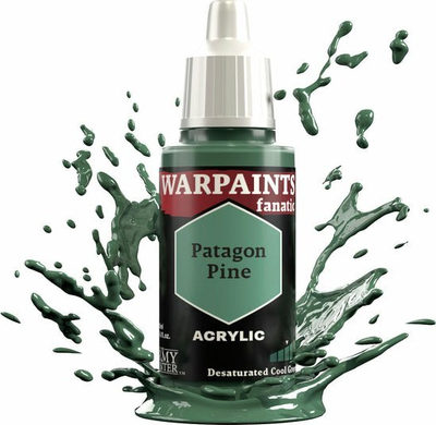 Ngjyrë akrilike The Army Painter Warpaints Fanatic Patagon Pine, 18ml, për miniatura