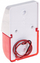 Sirena e brendshme INDOOR SIREN SV-96WR, 24V DC, akustike dhe optike, e kuqe