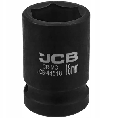 Çelës goditës JCB Impact Socket, 1/2", 18mm, 6-këndësh