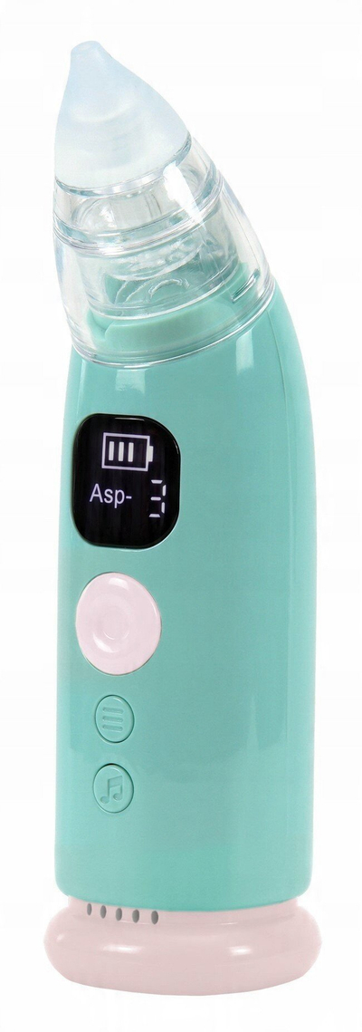 Aspirator hunde Momini NasoClear, automatik, i rikarikueshëm, i bardhë
