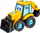 Lodër kamion ndërtimi Teamsterz JCB Joey Digger, me stërvitëse, e verdhë