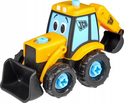 Lodër kamion ndërtimi Teamsterz JCB Joey Digger, me stërvitëse, e verdhë