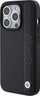 Футрола за телефон BMW Leather Textured Stripe за iPhone 15 Pro 6.1", црна