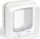 Derë e zgjuar për mace SureFlap DualScan Microchip Cat Flap, kontroll hyrje-dalje, për disa mace, e bardhë