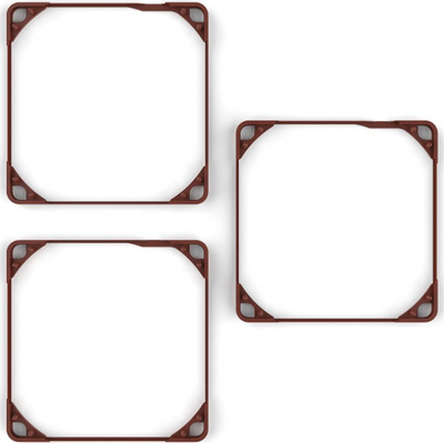 Garniturë kundra dridhjeve për ventilator Noctua NA-SAVG2, 140mm, set me 3 copë, kafe