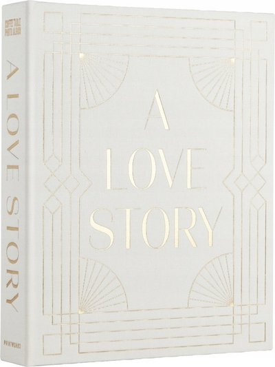 Album fotosh Printworks A Love Story Wedding, 30 faqe, për foto 10x15 cm, i bardhë