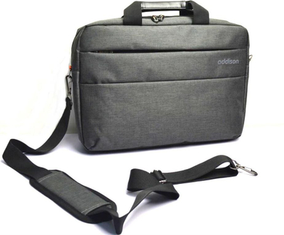 Çantë laptopi Addison Middlebury, 14.1", najlon 1680D, e zezë