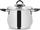 Tenxhere gatimi Orion DALIE, 3.5L, inox, me kapak xhami, ngjyrë argjendi
