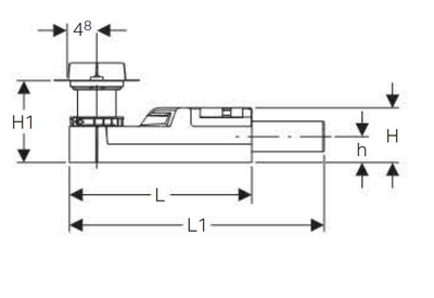 Shkarkues linear për dush Geberit 154.152.00.1, për CleanLine, pa grilë