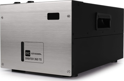Sistem ftohës uji Alphacool ES Orbiter 360 TS, radiator 360mm, për servera, i zi
