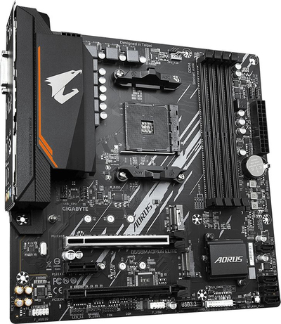 Pllakë amë Gigabyte B550M AORUS ELITE, AMD B550, DDR4, ATX