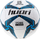 Top futbolli Huari Nazare, madhësia 5, PVC, i bardhë blu