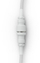 Кабел тастатура Glorious Coiled USB C Artisan Braided, aviator 5 pin, Ghost White