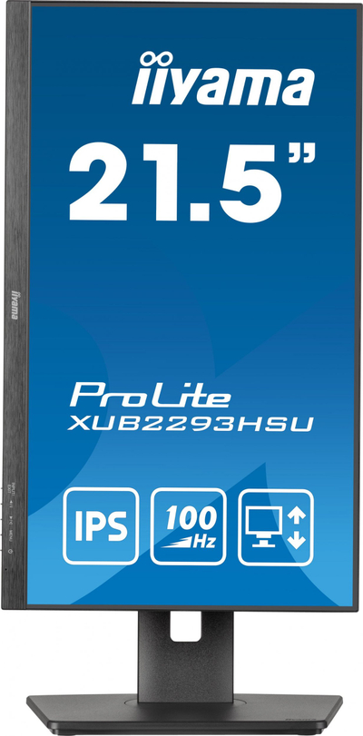 Monitor Iiyama ProLite XUB2293HSU-B6, 21.5", Full HD IPS, i zi