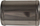 Tub alumini CarFace PP IC 059, diametër 60mm, gjatësi 10cm, ngjyrë argjendtë
