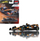 Lodër makinë garuese Hot Wheels Premium Formula 1, shkallë 1:64, metal, goma Real Riders