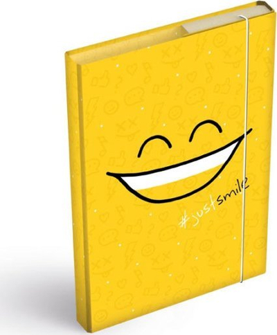 Kuti dosje MFP Smile 8021017, A4, me brez elastik, e verdhë