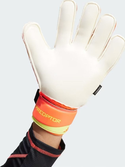 Doreza portieri adidas Predator GL MTC FS IQ4037, shkumë kapëse, me mbrojtje gishtash, të zeza