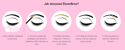 Kondicioner për vetulla Eleverbrow Thickening, 3ml, për trashje, i bardhë