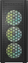 Kuti kompjutri Darkflash DK360, 4 ventilatorë, panel xhami, e zezë