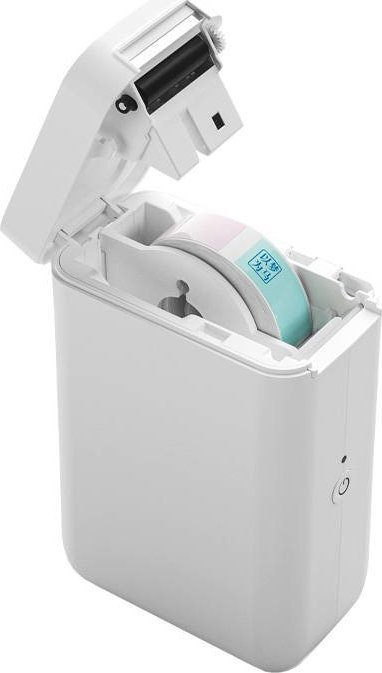 Printer etiketa termik NIIMBOT D101, i vogël për nga dora, me rrotull etiketa, i bardhë