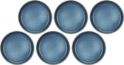 Set pjata të thella supash Rose&amp;Tulipani Arpeggio, 6 copë, 21 cm, blu e errët
