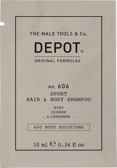 Shampo dhe xhel dushi 2 në 1 Depot No. 606 Botanical Complex, 10 ml