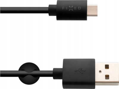 Kabllo USB Fixed, USB A në USB C, 2 m, i zi