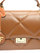 Çantë crossbody lëkure Carla Ferreri për femra, mesatare, e zezë