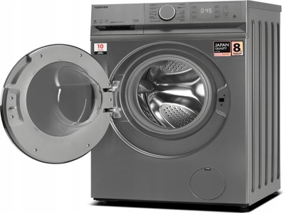 Lavatrice Toshiba TW-BL90A4PL, 8kg, motor inverter, gri inox