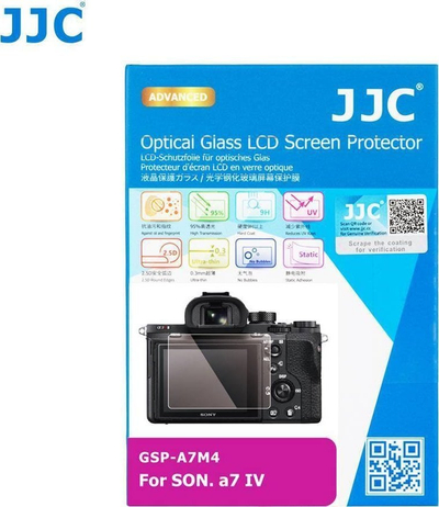 Mbrojtës ekrani JJC GSP-A7M4, xham i temperuar 2.5D, për Sony A7 IV