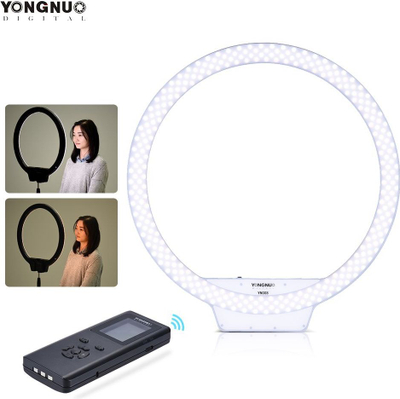LED прстенесто светло Yongnuo YN308, далечински управувач, прилагодливо осветлување, бело
