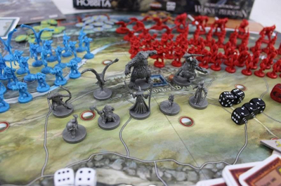 Lojë tavoline GALAKTA Hobbit The Battle of the Five Armies, kooperative, strategjike