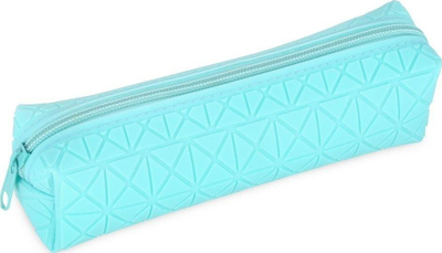 Penar Easy Stationery S-8, silikoni, mbyllje me zinxhir, ngjyrë mente