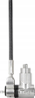 Kabllo sigurie DICOTA D32068, 30 cm, çeliku, argjend