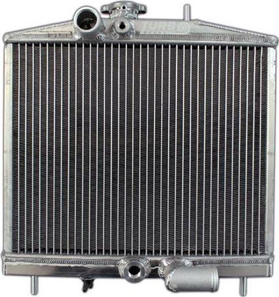 Radiator sportiv TurboWorks Racing Honda Civic EK 1996-2000 K20 Swap, bërthamë 40 mm, alumin, argjendtë
