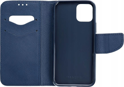 Këse telefoni Book Case Xiaomi 13 Pro, me magnet, me mbajtës kartash, kuqe me blu të errët