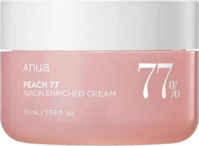 Kрем за лице Debenhams Peach 77, со ниацин, 50 ml