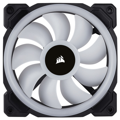 Ventilator Corsair LL120, 120mm, PWM, RGB LED, i zi
