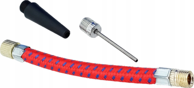 Pompë topash Trifox Ball Pump MIX, dorezë ergonomike, madhësi kompakte, ngjyrë e përzier