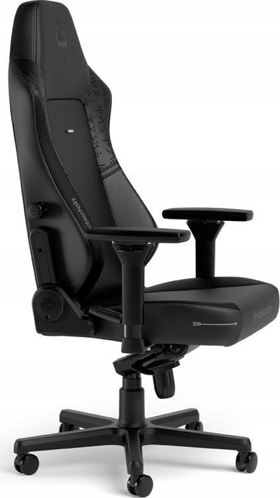 Karrige gaming noblechairs HERO Skyrim 10 vjetori, ergonomike, lëkurë PU, gri me të zezë