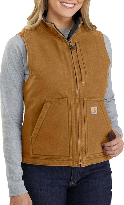 Jelek Carhartt Sherpa për goca, XS, kafe