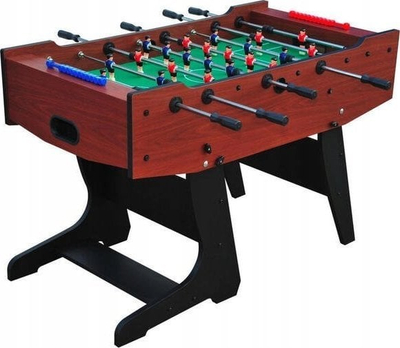 Tavolinë futbolli Spartan Folding Wuzzler, konstruksion MDF, këmbë palos, shumëngjyrëshe